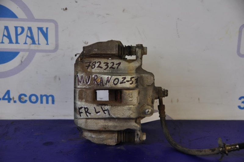 Запчасть суппорт тормозной передний левый NISSAN MURANO Z51 07-14 41011-1AA0A Б/У Суппорт тормозной передний левый NISSAN MURANO Z51 07-14 41011-1AA0A Б/У