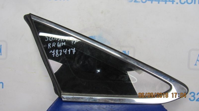 Стекло в кузов заднее левое HYUNDAI SONATA YF 10-14 87810-3S110 Б/У