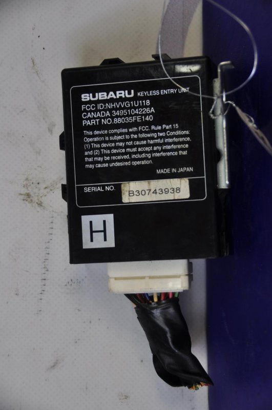 Блок комфорта SUBARU IMPREZA 00-07 GD/GG