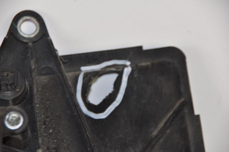 Диффузор вентилятора основного радиатора CX-7 06-12