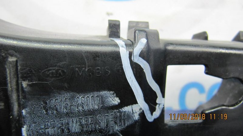 Кронштейн заднего бампера задний левый SONATA YF 10-14