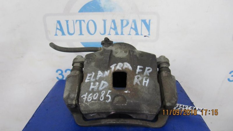 Суппорт тормозной передний правый HYUNDAI ELANTRA HD 06-11 58130-2H300 Б/У