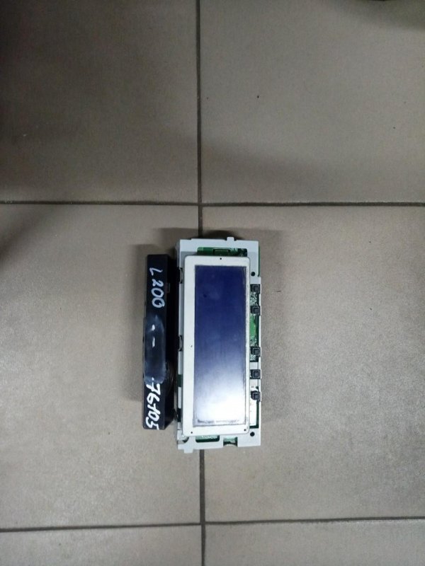 Запчасть монитор MITSUBISHI L200 06-14 8750A197 Б/У Монитор MITSUBISHI L200 06-14 8750A197 Б/У