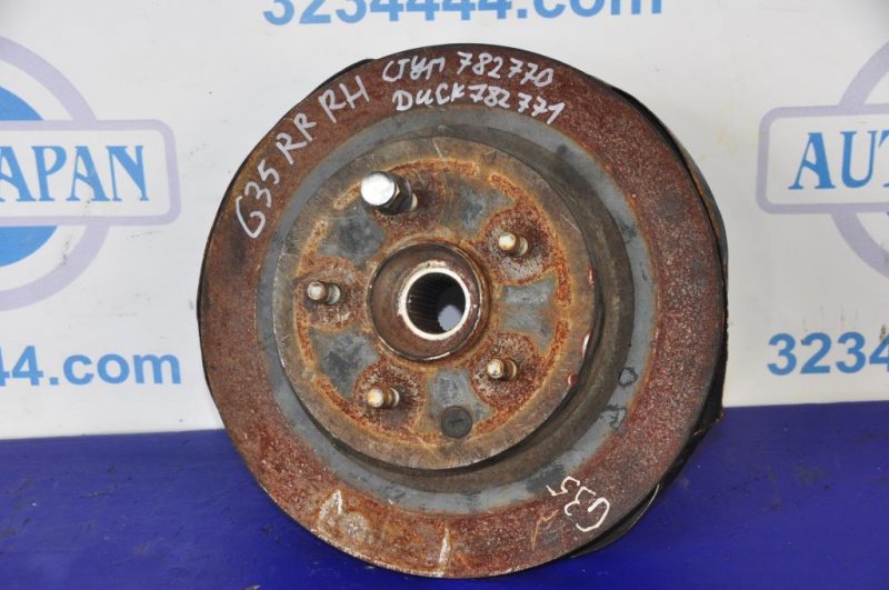 Запчасть тормозной диск задний INFINITI G25/G35/G37/Q40 06-14 43206-EG000 Б/У Тормозной диск задний INFINITI G25/G35/G37/Q40 06-14 43206-EG000 Б/У