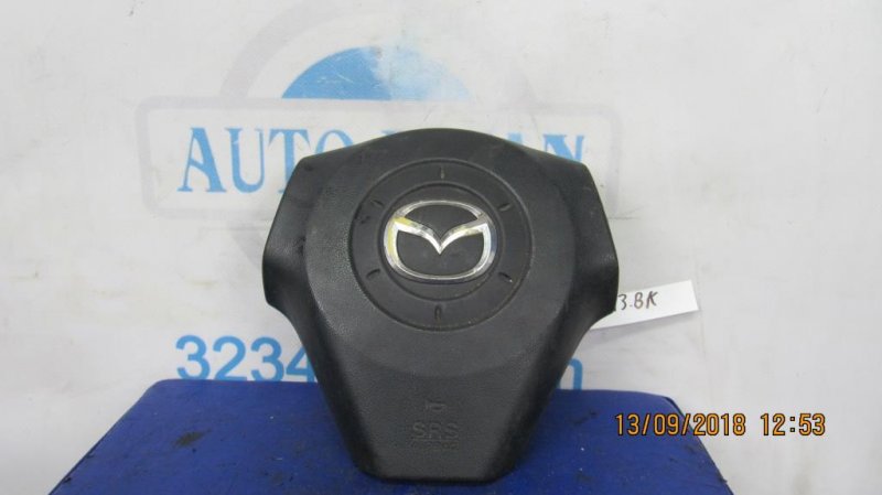 Подушка безопасности в руль MAZDA 3 BK 03-08 BN8P-57-K00A Б/У