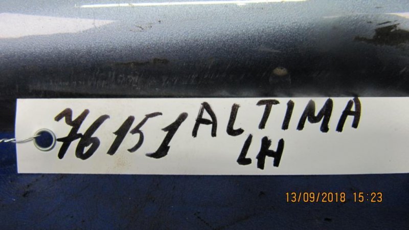 Накладка порога наружная левая ALTIMA L32 07-12