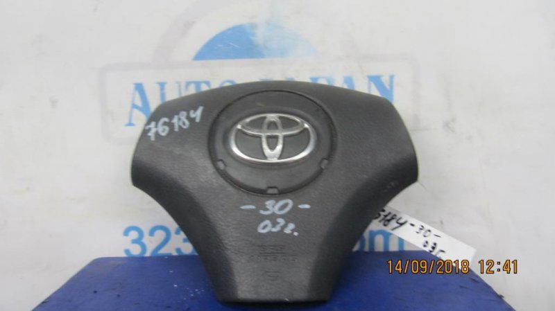 Запчасть подушка безопасности в руль TOYOTA CAMRY 30 02-06 45130-06221 Б/У Подушка безопасности в руль TOYOTA CAMRY 30 02-06 45130-06221 Б/У