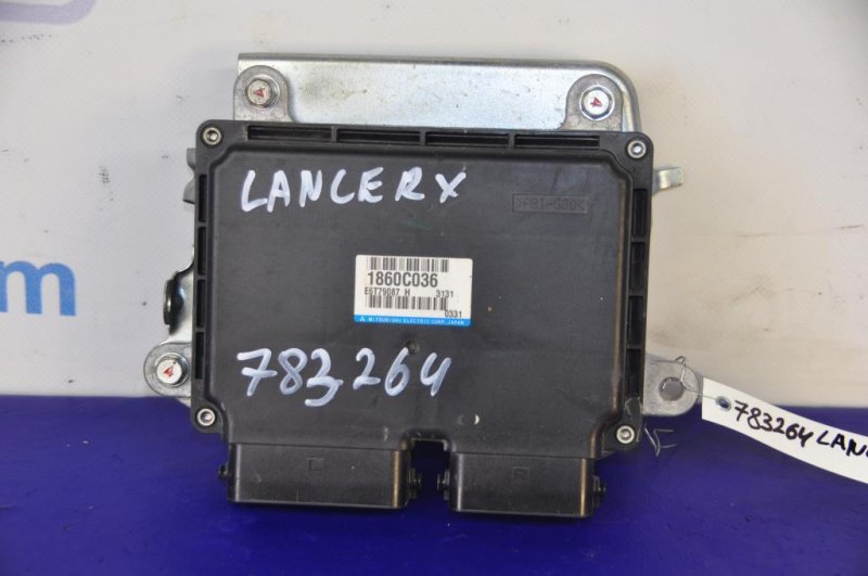 Блок управления двигателем MITSUBISHI LANCER X 10 07-15 1860C036 Б/У