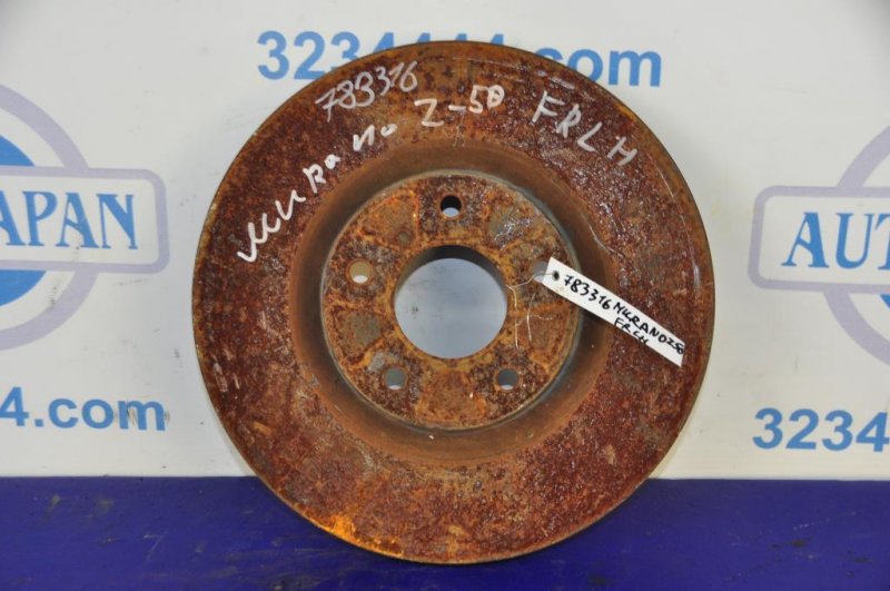 Тормозной диск передний NISSAN MURANO Z50 02-07 40206-EG000 Б/У