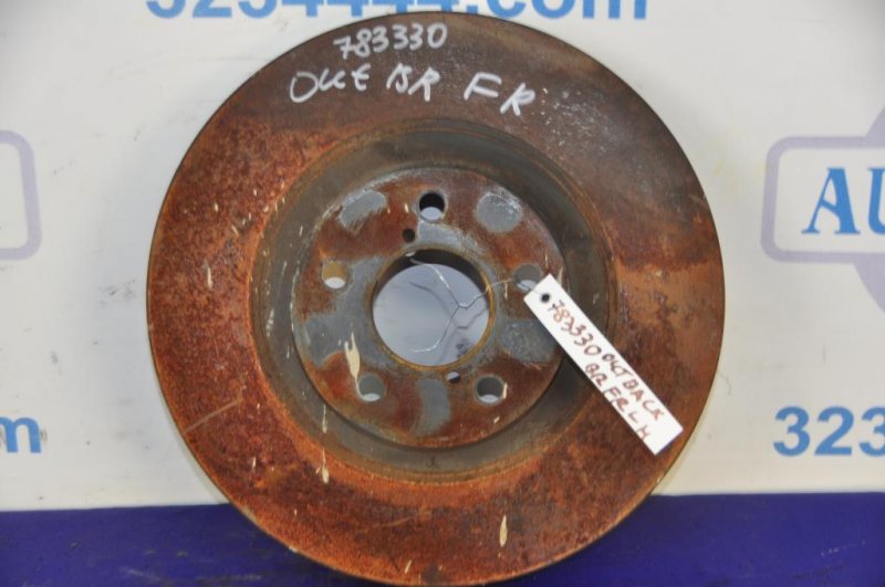 Тормозной диск передний SUBARU OUTBACK 09-14 BR 26300AG01A Б/У