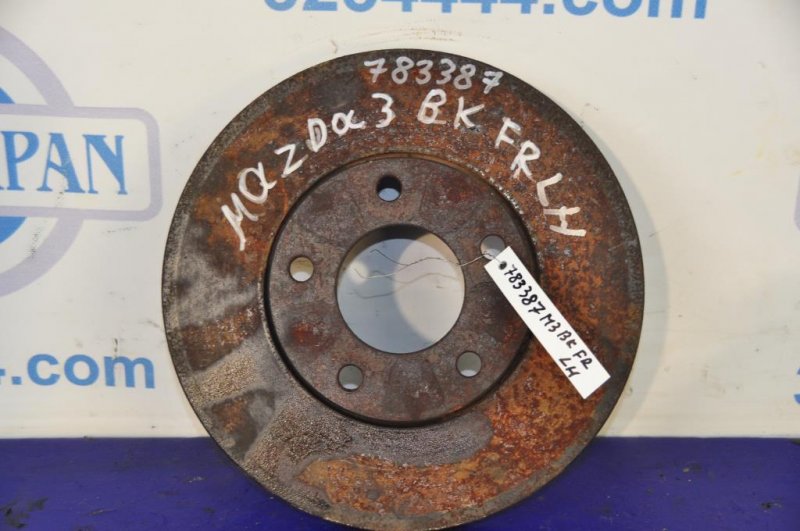 Тормозной диск передний MAZDA 3 BK 03-08 C24Y-33-25XB Б/У