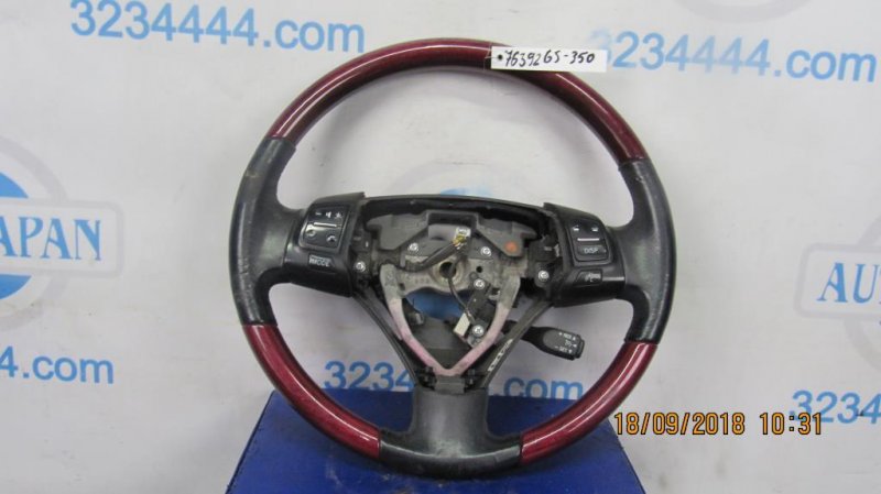 Запчасть руль LEXUS GS350 GS300 05-11 45100-30A40-C0 Б/У Руль LEXUS GS350 GS300 05-11 45100-30A40-C0 Б/У