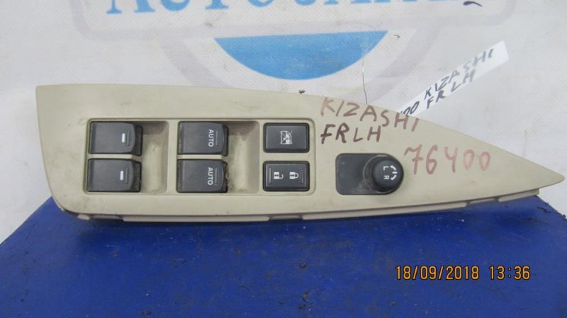 Блок управления стеклоподъемниками передний левый SUZUKI KIZASHI 09-14 37990-57L00 Б/У