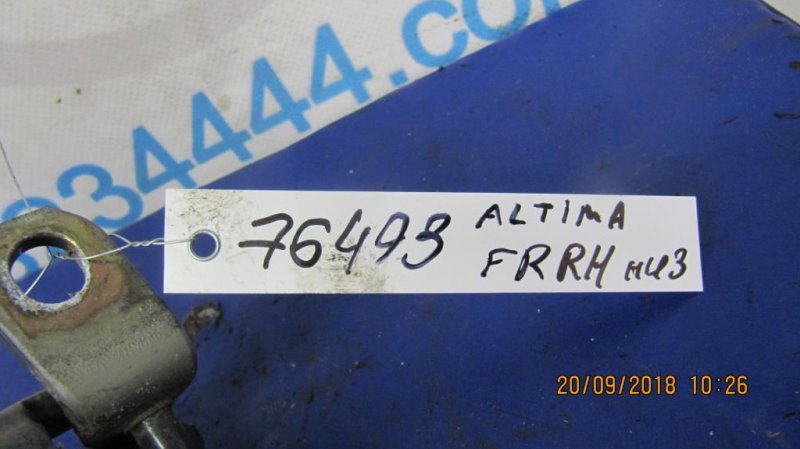 Петля двери нижняя передняя правая ALTIMA L32 07-12