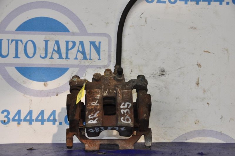 Суппорт тормозной задний правый INFINITI G35 03-07 44001-EG50C Б/У