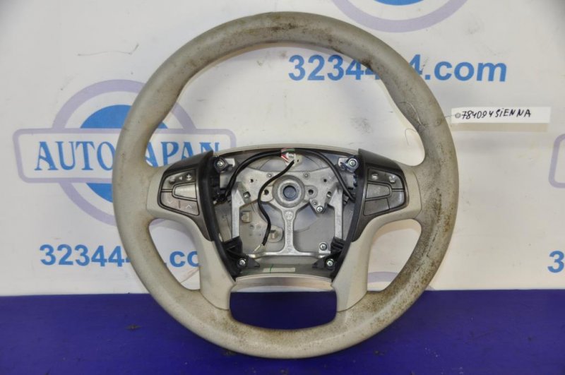 Руль TOYOTA SIENNA 11-16 45100-08220-B0 Б/У