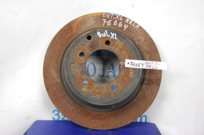 Запчасть тормозной диск задний MITSUBISHI OUTLANDER XL 05-13 4615A035 Б/У Тормозной диск задний MITSUBISHI OUTLANDER XL 05-13 4615A035 Б/У