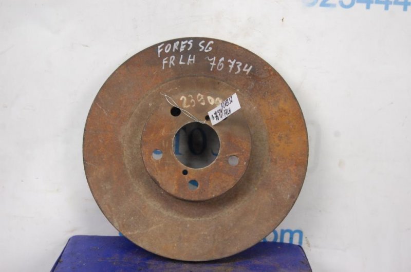 Запчасть тормозной диск передний SUBARU FORESTER SG 02-07 26300AE060 Б/У Тормозной диск передний SUBARU FORESTER SG 02-07 26300AE060 Б/У