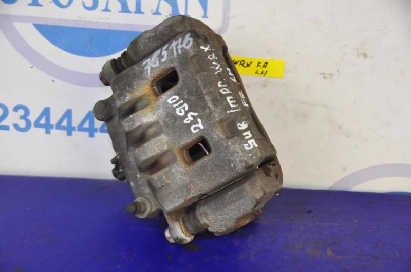 Суппорт тормозной передний левый SUBARU IMPREZA 00-07 GD/GG 26292SA010 Б/У
