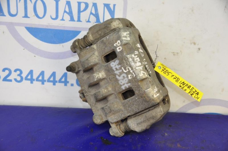 Запчасть суппорт тормозной передний левый SUBARU IMPREZA 00-07 GD/GG 26292SA010 Б/У Суппорт тормозной передний левый SUBARU IMPREZA 00-07 GD/GG 26292SA010 Б/У