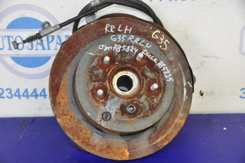 Запчасть ступица задняя левая INFINITI Q50 15-20 43019-4GA0A Б/У Ступица задняя левая INFINITI Q50 15-20 43019-4GA0A Б/У