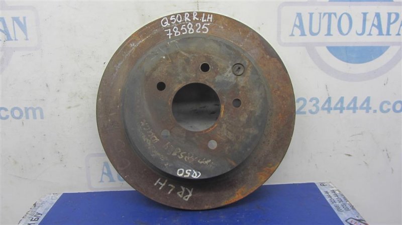 Тормозной диск задний INFINITI Q50 15-20 43206-EG000 Б/У