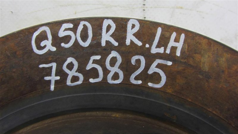 Тормозной диск задний Q50 15-20