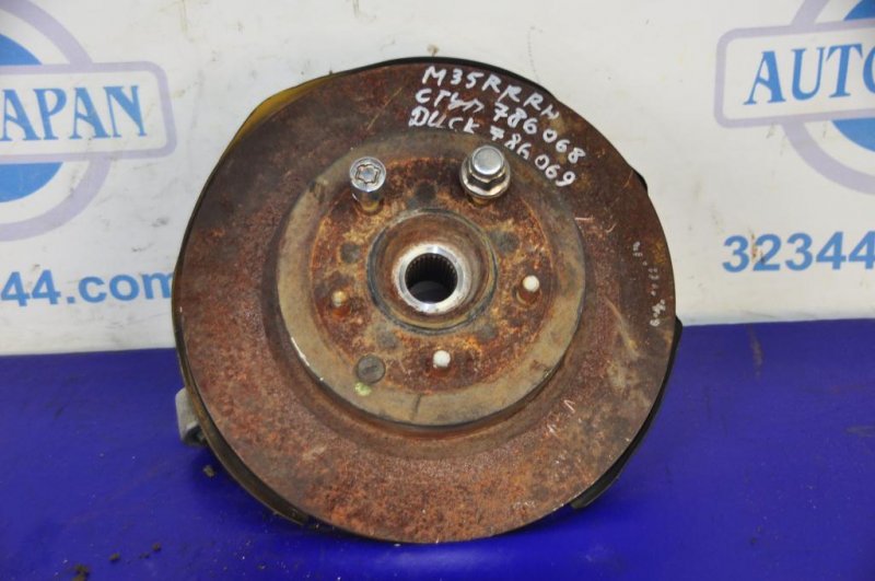 Запчасть тормозной диск задний INFINITI M35/M45 04-10 43206-EG000 Б/У Тормозной диск задний INFINITI M35/M45 04-10 43206-EG000 Б/У