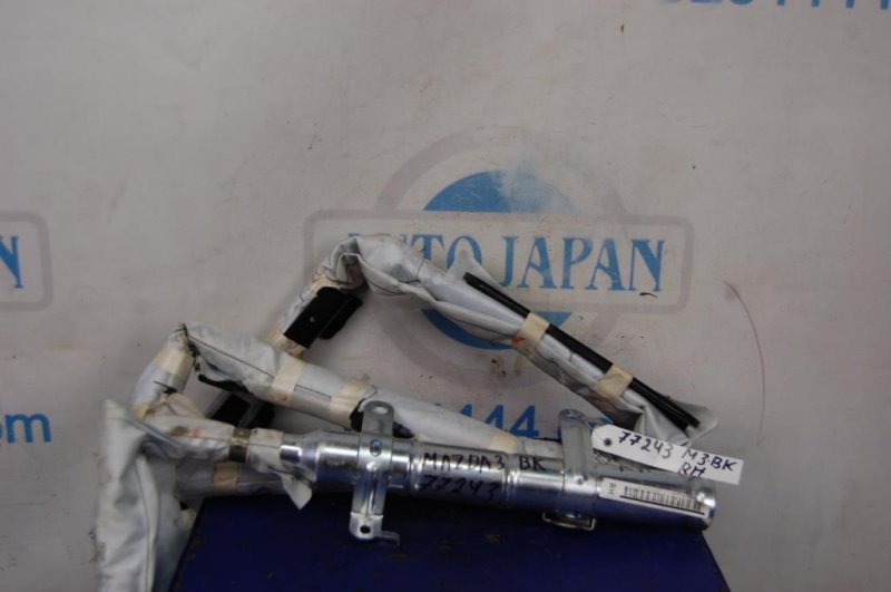 Запчасть подушка безопасности (штора) правая MAZDA 3 BK 03-08 Б/У Подушка безопасности (штора) правая MAZDA 3 BK 03-08 Б/У