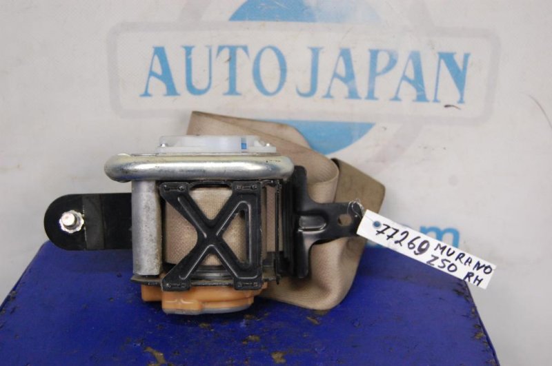 Ремень безопасности передний правый NISSAN MURANO Z50 02-07 86884-CA001 Б/У