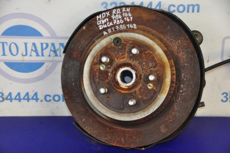 Ступица задняя правая ACURA MDX (YD2) 06-13 YD2 42200-STX-A02 Б/У