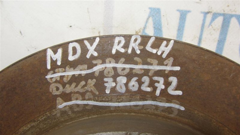 Тормозной диск задний MDX (YD2) 06-13 YD2 Тормозной диск задний MDX (YD2) 06-13 YD2