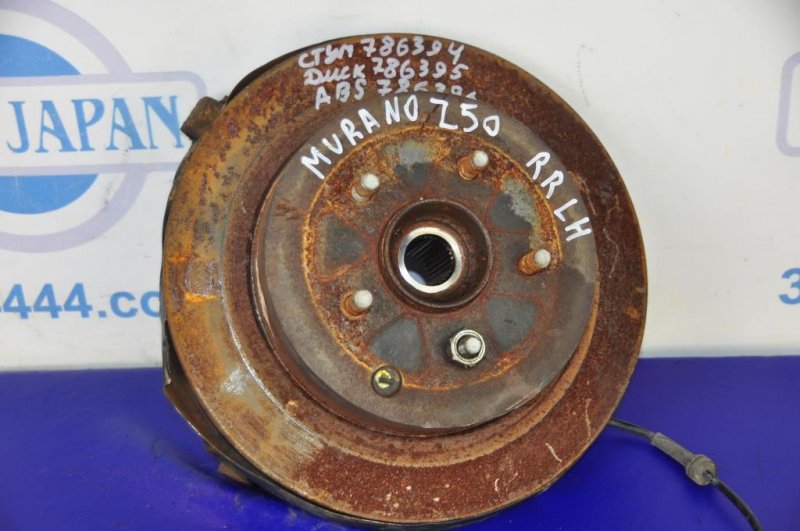 Тормозной диск задний NISSAN MURANO Z50 02-07 43206-CA000 Б/У