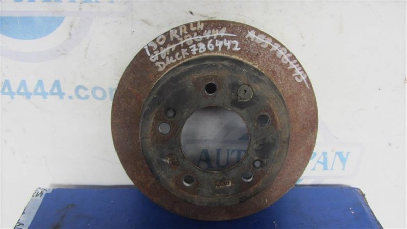 Запчасть тормозной диск задний HYUNDAI I30 FD 07-12 58411-1H300 Б/У Тормозной диск задний HYUNDAI I30 FD 07-12 58411-1H300 Б/У