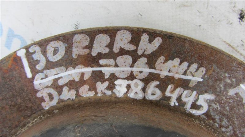 Тормозной диск задний I30 FD 07-12 Тормозной диск задний I30 FD 07-12