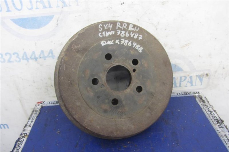 Тормозной барабан SUZUKI SX4 06-13 4351180J00 Б/У