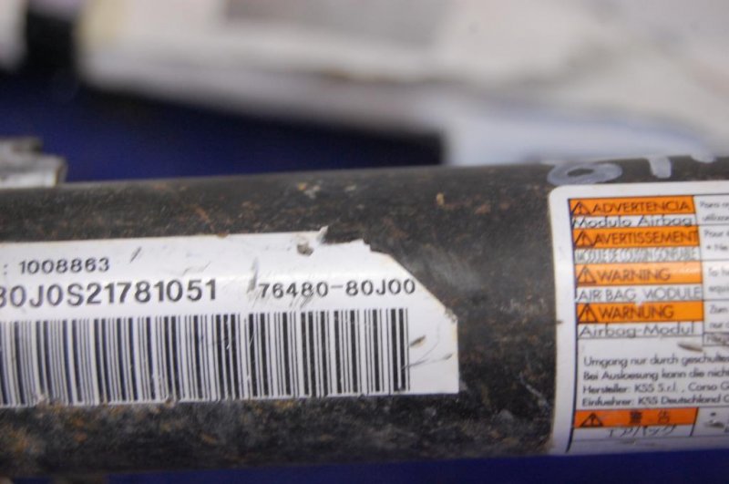 Подушка безопасности (штора) правая SUZUKI SX4 06-13