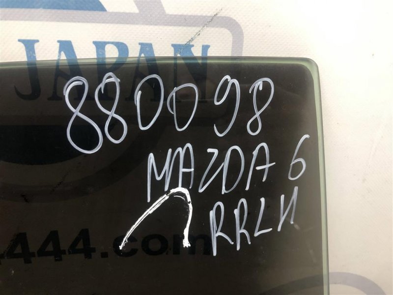 Стекло двери заднее левое 6 GJ 12-