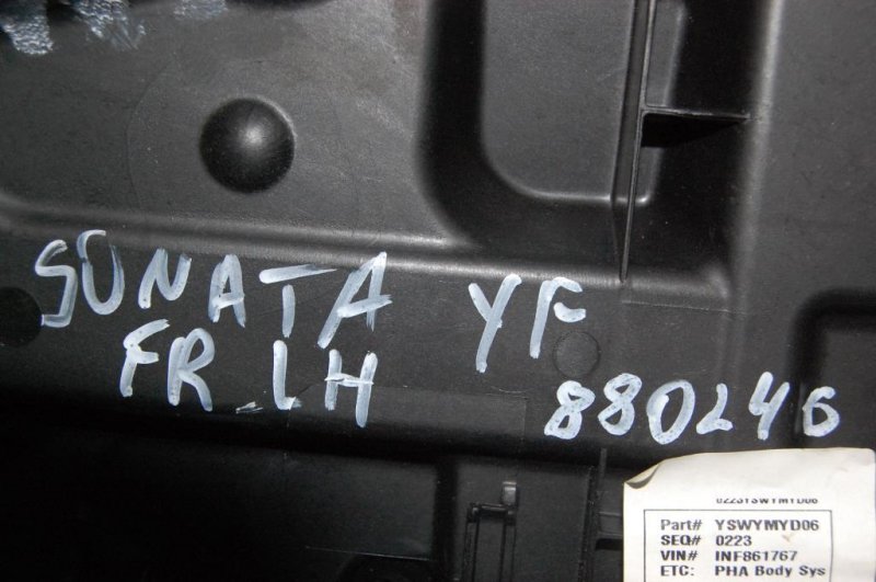 Стеклоподъемник передний правый SONATA YF 10-14 2014 Седан 2.4