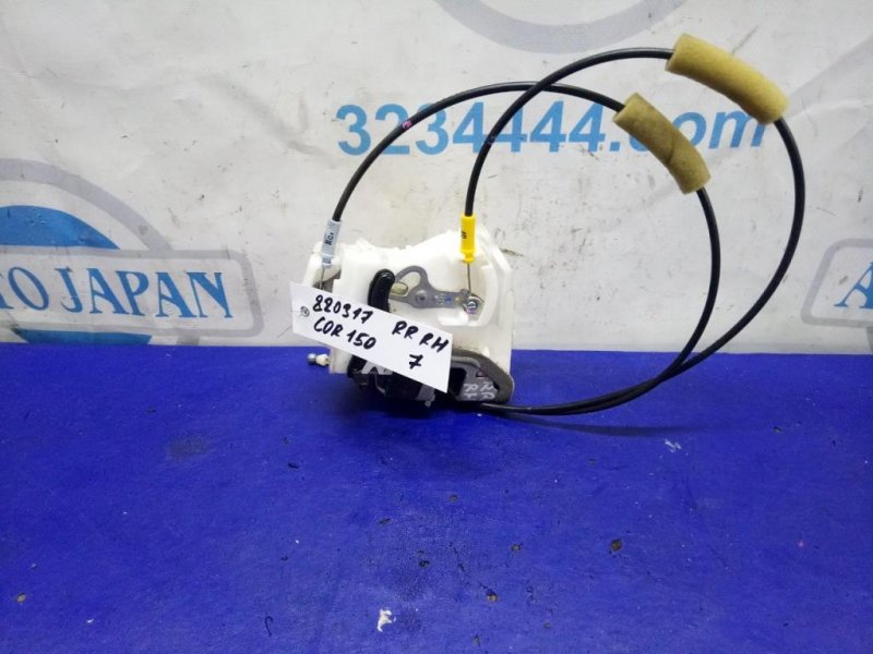 Замок двери задний правый TOYOTA COROLLA 150 06-13 6933002110 Б/У