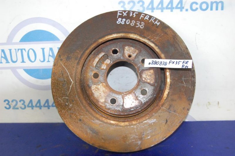 Тормозной диск передний INFINITI FX S50 03-08 2007 Внедорожник 3.5 40206-CL70A Б/У