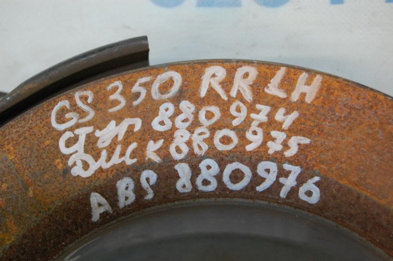 Ступица задняя левая GS350 GS300 05-11 2008 Седан 3.5