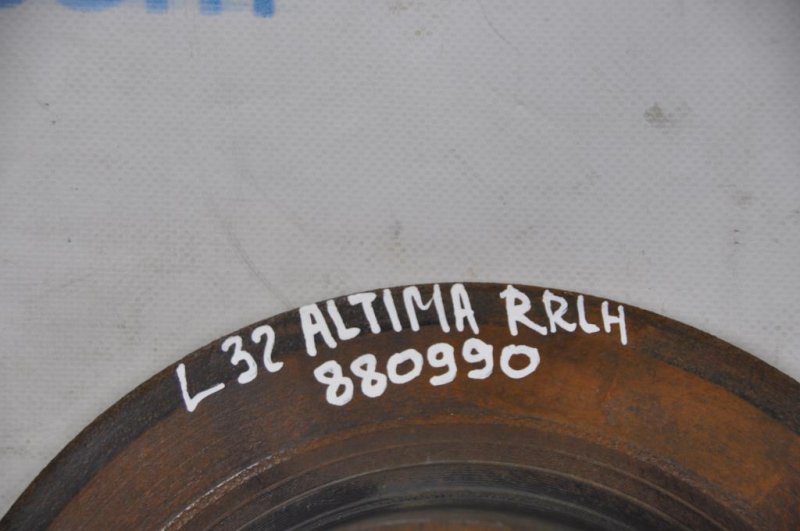Тормозной диск задний ALTIMA L32 07-12 2008 VQ25DE 4Cyl