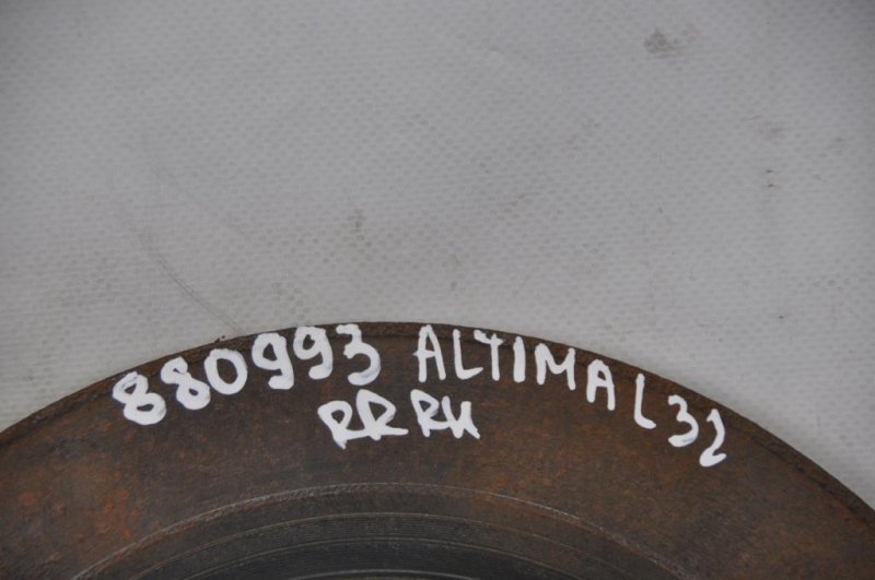 Тормозной диск задний ALTIMA L32 07-12 2008 VQ25DE 4Cyl
