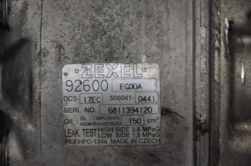 Компрессор кондиционера M35/M45 04-10 2008 Седан 3.5 VQ35DE