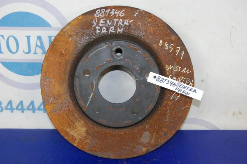 Тормозной диск передний NISSAN SENTRA B17 12-21 2017 Седан 1.8 40206-3SG0B Б/У