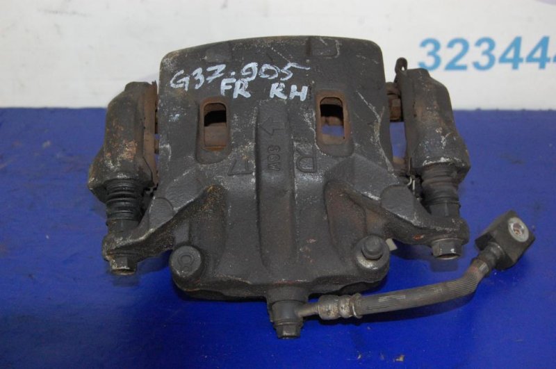 Суппорт тормозной передний правый G25/G35/G37/Q40 06-14 2013 Седан 3.7 VQ37VHR Суппорт тормозной передний правый G25/G35/G37/Q40 06-14 2013 Седан 3.7 VQ37VHR
