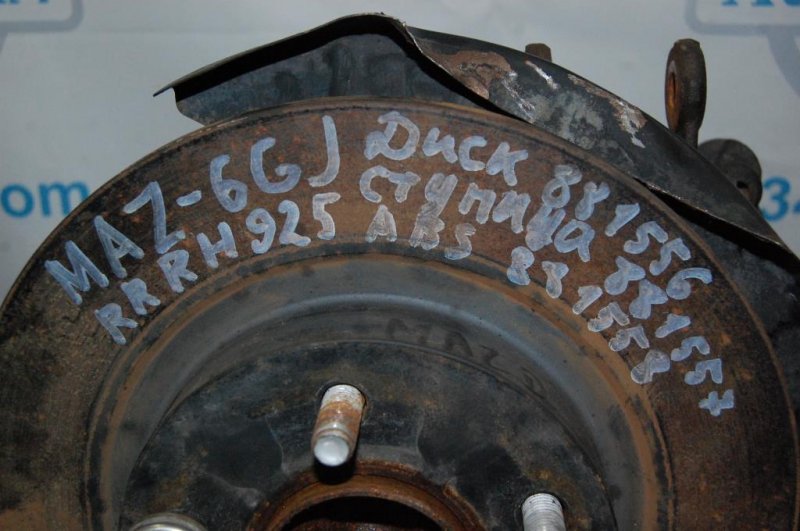 Ступица задняя правая 6 GJ 12- 2015 Седан 2.5 Ступица задняя правая 6 GJ 12- 2015 Седан 2.5