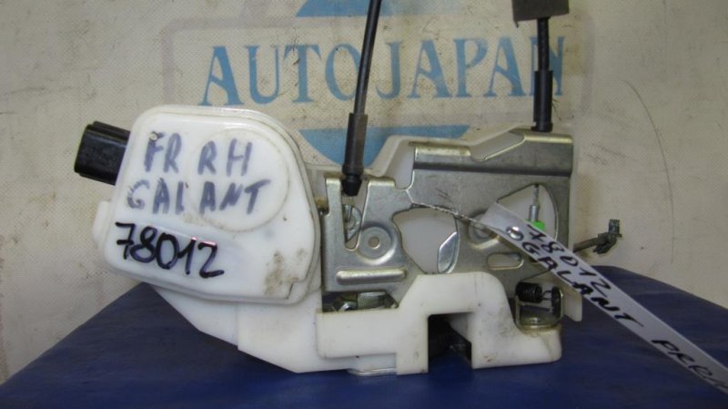 Замок двери передний правый MITSUBISHI GALANT 03-12 MR599900 Б/У