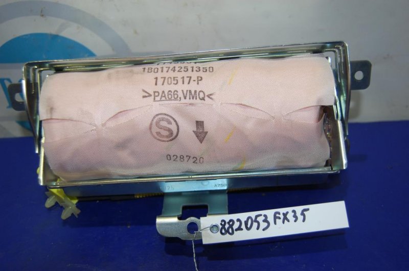 Подушка безопасности пассажира INFINITI FX S50 03-08 2007 Внедорожник 3.5 K851E-CL70A Б/У